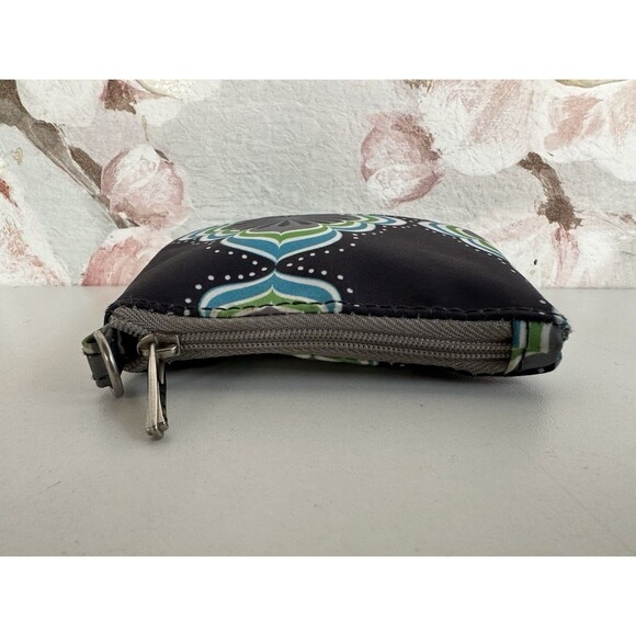 Ju Ju Be  navy blue, gray green  geometric pattern  Coin Purse - Picture 4 of 9